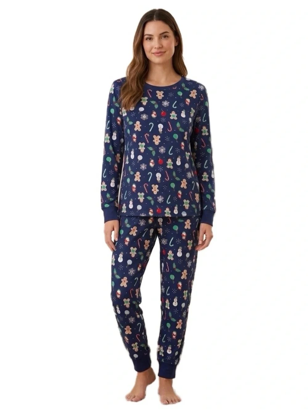 Jammies for Your Families Women's Holiday Pajama Set NWT